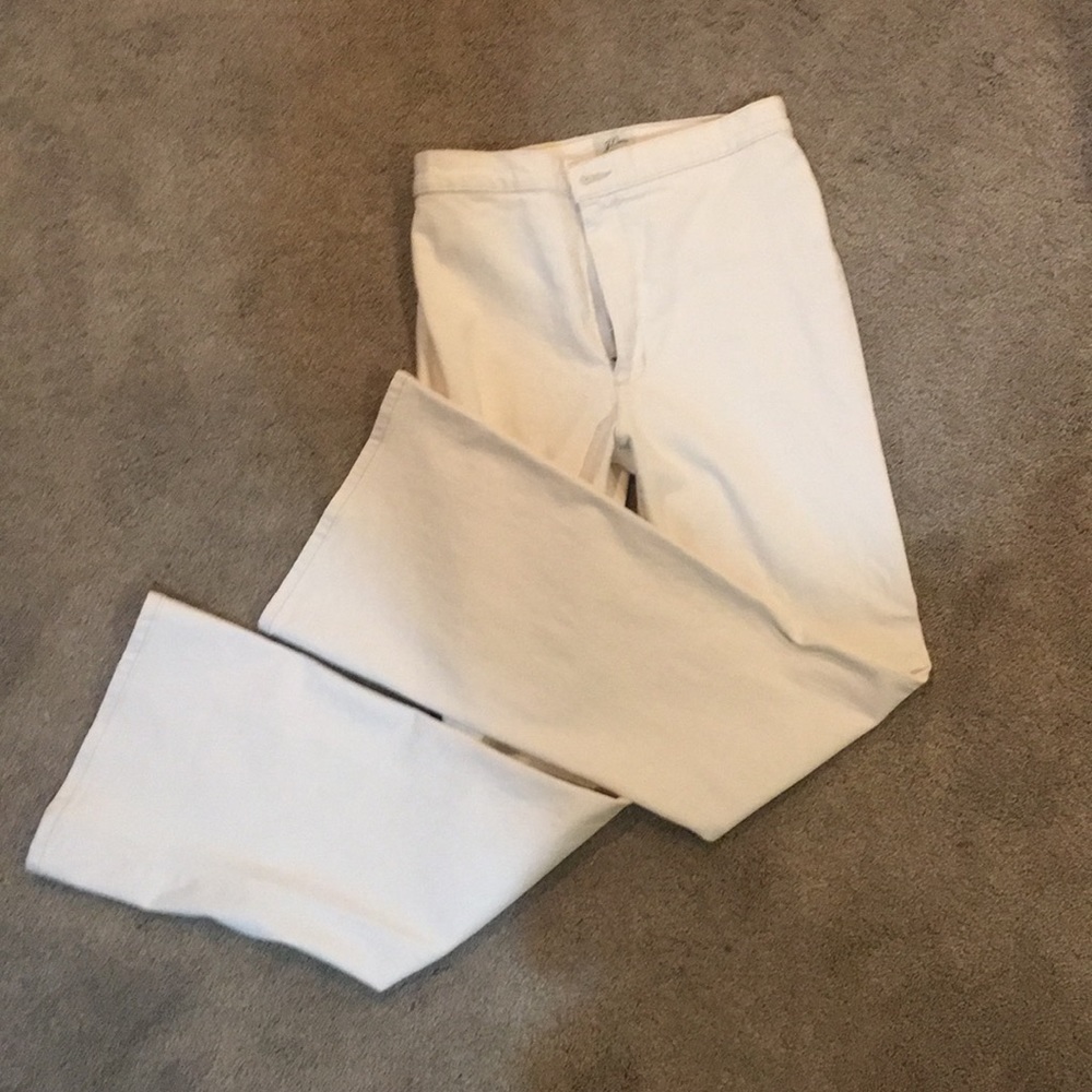 Jcrew high waisted bell bottom jeans
